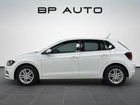 Begagnad VW Polo 95 HK (69 kW) 2019 Vit Halvkombi
