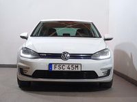 Begagnad VW e-Golf 100 kW (136 HK) 2019 Vit Halvkombi