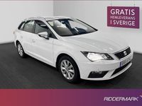 begagnad Seat Leon ST 1.4 TGI Sensorer Skinn Drag Välservad 2017, Kombi