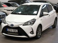 Begagnad Toyota Yaris Hybrid Active 101 HK (74 kW) 2019 Vit Halvkombi
