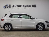 Begagnad Skoda Fabia Style 110 HK (80 kW) 2022 Vit Halvkombi