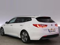 Begagnad Kia Optima Hybrid Sport 2018 Vit Sedan