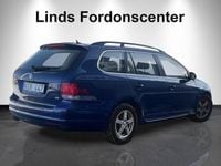 Begagnad VW Golf VI 122 HK (89 kW) 2010 Blå Halvkombi