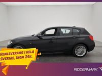 Begagnad BMW 118 M Sport 136 HK (100 kW) 2018 Svart Halvkombi