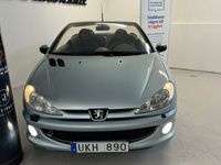 begagnad Peugeot 206 CC 1.6 Nybesiktad Elcabriolet Fint exemplar