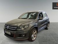 Begagnad VW Tiguan R-line 161 HK (118 kW) 2014 Mörkgrå SUV