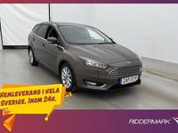 Begagnad Ford Focus Titanium 101 HK (74 kW) 2017 Brun Kombi