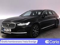Begagnad Volvo V90 Momentum 341 HK (250 kW) 2021 Svart Kombi