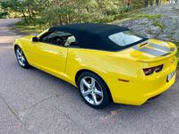 begagnad Chevrolet Camaro SS Convertible Manuell, LS3 432hk, 2013