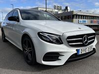 begagnad Mercedes E220 d 194HK AMG 9G PANO 360° WIDE VÄRM DRAG