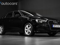 Begagnad Audi A3 Sportback 150 HK (110 kW) 2019 Svart Halvkombi