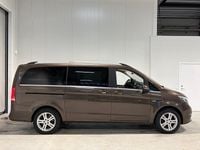 Begagnad Mercedes V250 Avantgarde 190 HK (139 kW) 2016 Ljusbrun Minibuss