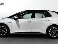 Begagnad VW ID.3 Pro Performance 150 kW (204 HK) 2021 Vit Halvkombi