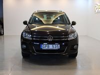 begagnad VW Tiguan 1.4TSI 4Motion Lågmil Välvårdad Ny Servad