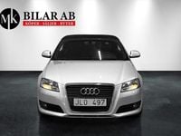 Begagnad Audi A3 Cabriolet Ambition 161 HK (118 kW) 2008 Silver Cab