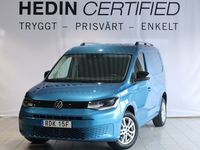 begagnad VW Caddy Cargo 1.5 TSI 114hk B-kamera Värmare Drag LEASBAR