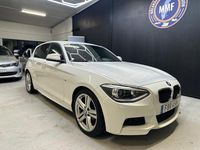 Begagnad BMW 116 M Sport 136 HK (100 kW) 2015 Vit Halvkombi