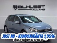 Begagnad VW Golf VI 122 HK (89 kW) 2010 Blå Halvkombi
