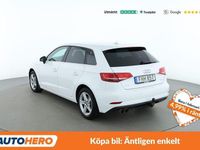 Begagnad Audi A3 Proline 151 HK (111 kW) 2018 Vit Sedan