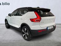 begagnad Volvo XC40 P8 AWD Recharge Twin Plus 2022 Vit