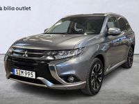 Begagnad Mitsubishi Outlander 203 HK (149 kW) 2018 Grå SUV