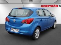 Begagnad Opel Corsa 91 HK (66 kW) 2016 Blå Halvkombi