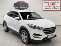 Begagnad Hyundai Tucson 132 HK (97 kW) 2016 Vit SUV