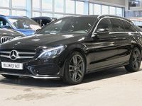 Begagnad Mercedes C220 AMG line 170 HK (125 kW) 2017 Svart Kombi