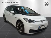 Begagnad VW ID.3 Pro 169 kW (231 HK) 2023 Glacier white metallic bl Halvkombi