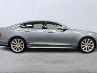 Begagnad Volvo S90 Inscription 412 HK (303 kW) 2017 Ljusblå Sedan