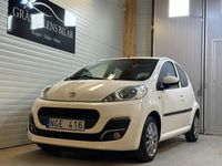 begagnad Peugeot 107 5-d 1.0 M-VÄRME/LÅGAMIL/FULLSERVAD/SoV