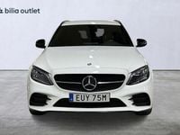 Begagnad Mercedes C220 AMG 194 HK (142 kW) 2021 Vit Kombi