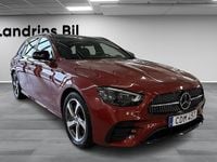 Begagnad Mercedes E220 AMG 194 HK (142 kW) 2021 Röd Kombi