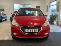 Begagnad Peugeot 208 82 HK (60 kW) 2015 Röd Halvkombi