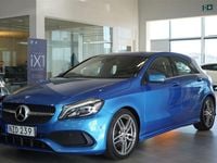 Begagnad Mercedes 180 AMG line 122 HK (89 kW) 2016 Blå Sedan