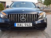Begagnad Mercedes C63 AMG 245 HK (180 kW) 2015 Mörkblå Sedan