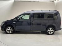 Begagnad VW Caddy Maxi Life Life 150 HK (110 kW) 2017 Mörkblå Minibuss
