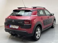 Begagnad Citroën C4 Cactus PureTech 82 HK (60 kW) 2016 Röd Halvkombi