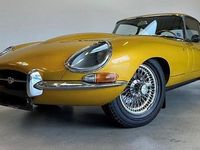 Begagnad Jaguar E-Type 1966 Golden sand metallic Sportkupé