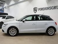 Begagnad Audi A1 Sportback Sport 86 HK (63 kW) 2013 Vit Halvkombi