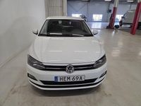 Begagnad VW Polo 95 HK (69 kW) 2018 Vit Halvkombi