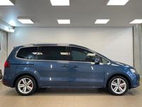 Begagnad VW Sharan 184 HK (135 kW) 2017 Blå Minibuss
