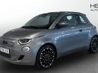 Begagnad Fiat 500e La Prima 87 kW (119 HK) 2022 Grå (grey) Halvkombi