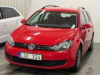 Begagnad VW Golf VI 122 HK (89 kW) 2011 Röd Halvkombi
