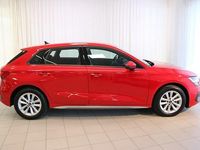 Begagnad Audi A3 Proline 150 HK (110 kW) 2022 Tangoröd metallic Sedan