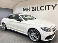 Begagnad Mercedes C63 AMG AMG 476 HK (350 kW) 2017 Vit Cab