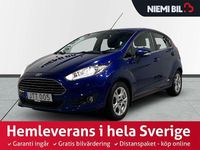Begagnad Ford Fiesta Titanium 101 HK (74 kW) 2016 Blå Halvkombi