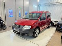 Begagnad VW Caddy Life 102 HK (75 kW) 2005 Röd Minibuss
