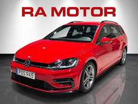 Begagnad VW Golf VII R-line 150 HK (110 kW) 2018 Röd Kombi