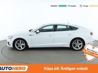 Begagnad Audi A5 Sportback 192 HK (141 kW) 2018 Vit Halvkombi